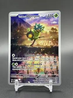 Teal Mask Ogerpon EX Scarlet & Violet Promo 123 Pokemon TCG - Image 1
