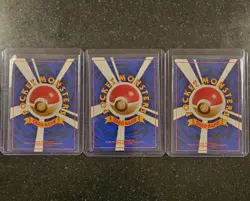 Meganium (Holo), Bayleef, Chikorita Pokemon Neo Premium File 1 (Japanese) - LP - Image 3