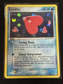Pokemon TCG Luvdisc 40/101 Holo EX Hidden Legends - Image 1