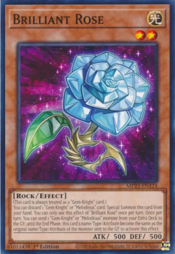 x3 Brilliant Rose Common MP23 1st Ed NM Yugioh - Image 1