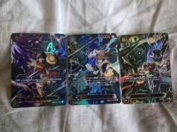 US SELLER One Piece TCG - Luffy Sabo Ace SP OP13 Brothers Set Japanese - Image 1