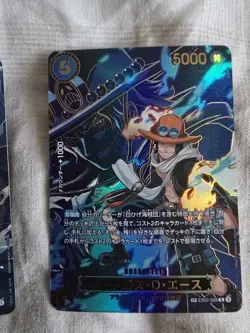 US SELLER One Piece TCG - Luffy Sabo Ace SP OP13 Brothers Set Japanese - Image 4