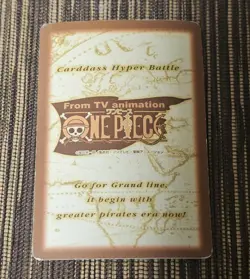 ONE PIECE Carddass Luffy Hyper Battle 1999 C01 Holo Rare TCG Bandai Japan Rare - Image 4