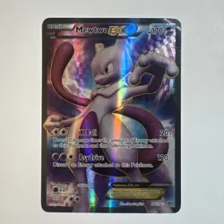 Pokemon Mewtwo EX TCG Full Art Ultra Rare Holo Card Next Destinities 98/99 - Image 1