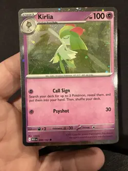 Kirlia 059/132 Mega Evolutions Cosmos Holo NM Pokemon Card TCG - Image 1