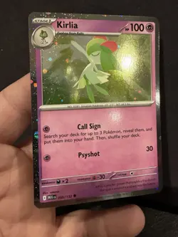 Kirlia 059/132 Mega Evolutions Cosmos Holo NM Pokemon Card TCG - Image 2