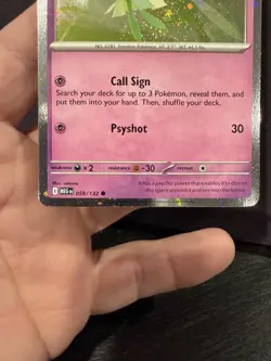 Kirlia 059/132 Mega Evolutions Cosmos Holo NM Pokemon Card TCG - Image 4