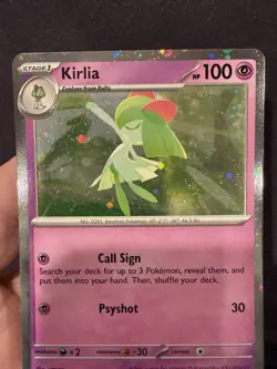 Kirlia 059/132 Mega Evolutions Cosmos Holo NM Pokemon Card TCG - Image 5
