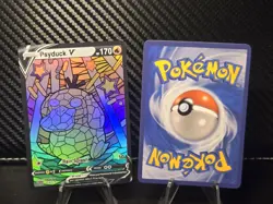 Psyduck & Golduck CUSTOM Stained Glass Holo Cards -Display Only - Image 4