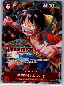 Monkey.D.Luffy (Winner Pack Vol. 5) ST01-012 - One Piece Card Game - NM - Image 1