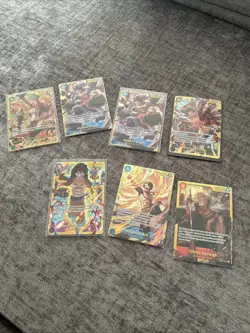 One Piece Sec lot 7 Cards English NM - Image 1