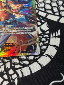 Sabo OP07-118 SEC - One Piece TCG - English Card Near-Mint Secret Rare - Image 4
