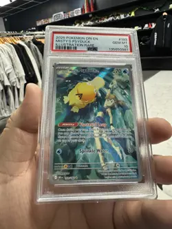 Misty's Psyduck 193/182 Sv10: Destined Rivals Holo PSA 10 Pokemon TCG Card - Image 2