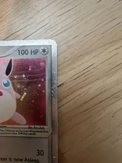 Pokemon Wigglytuff EX 101/101 Holographic Card Hidden Legends Lightly Played - Image 3