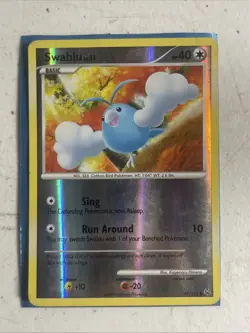 Pokemon Card 2009 Platinum - Swablu 97/127 Reverse Holo - Image 1