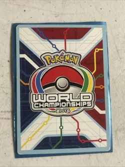 Pokemon Mew EX 46/124 Card 2014 World Championships, Silver Outline, Signed - Image 2