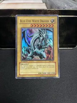 1st Edition Blue-Eyes White Dragon Yugioh Card - Image 1