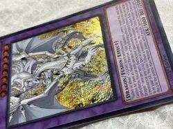 YUGIOH Albion the Sanctifire Dragon CYAC-EN035 Cyberstorm Access 1st Ed card - Image 5