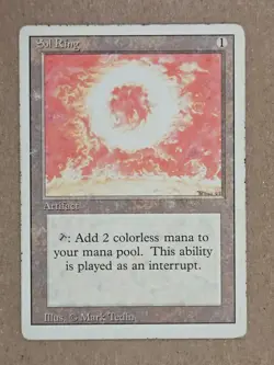 Sol Ring - Revised - Heavily Played | MTG - Image 1