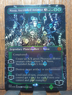 FOIL - MTG Nissa, Ascended Animist Phyrexia: (Step-and-Compleat FOIL) NM Top - Image 1