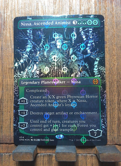 FOIL - MTG Nissa, Ascended Animist Phyrexia: (Step-and-Compleat FOIL) NM Top - Image 2