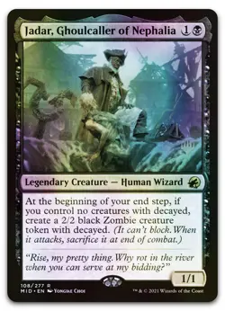 Jadar, Ghoulcaller of Nephalia #108 (Foil) (NM) Midnight Hunt PPMID Magic MTG - Image 1