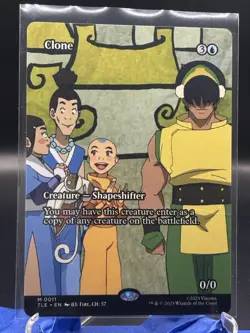 Clone (Borderless) #0011 MTG Avatar: The Last Airbender Magic The Gathering - Image 1