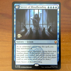 Secret of Bloodbending - Prerelease Foil Promo - Avatar TLA MTG - Image 1