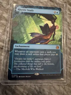 Rhystic Study Wilds of Eldraine: Enchanting Tales Regular - Image 1