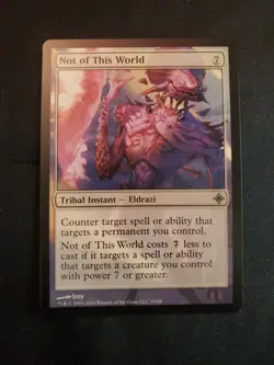 Not of This World Rise of the Eldrazi NM MTG Magic The Gathering Tcg - Image 1