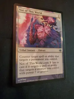 Not of This World Rise of the Eldrazi NM MTG Magic The Gathering Tcg - Image 2