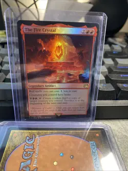 The Fire Crystal Final Fantasy Foil - Image 1