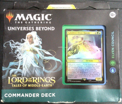 Magic The Gathering MTG Lord of The Rings LOTR Elven Council Commander Deck - Image 1