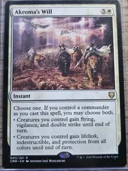 Akroma's Will - Commander Legends - NM - Image 1