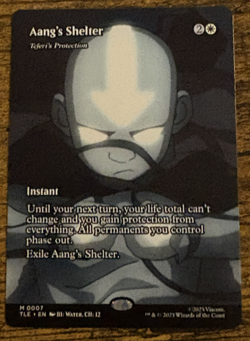 Aang's Shelter - Teferi's Protection (Borderless) Avatar: The Last Airbender MTG - Image 1