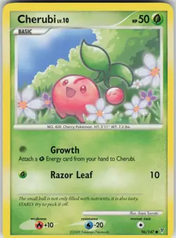 Pokemon Cherubi 96 Supreme Victors Common NM - Image 1
