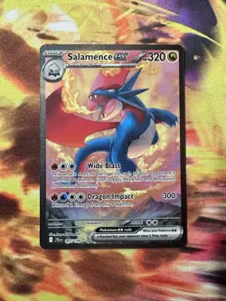 Salamence ex 187/159 Pokemon TCG Sv09: Journey Together Holo SIR NM - Image 1
