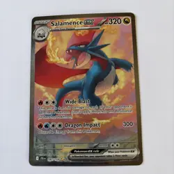 Salamence ex 187/159 Pokemon TCG Sv09: Journey Together Holo SIR NM - Image 2