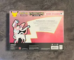 Pokemon TCG: Celebrations Collection Box [Dark Sylveon V] Factory Sealed-Minty 820650809392 - Image 2