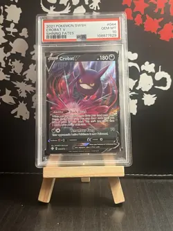 Pokemon TCG Shining Fates 044/072 Crobat V PSA 10 - Image 1