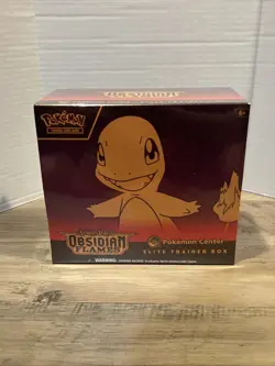 Obsidian Flames Pokemon Center ETB Elite Trainer Box Sealed Pokemon NEW - Image 1