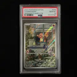 2023 Charmander #44 Black Star Promo Pokemon SV: Obsidian Flames PSA 10 GEM MINT - Image 1