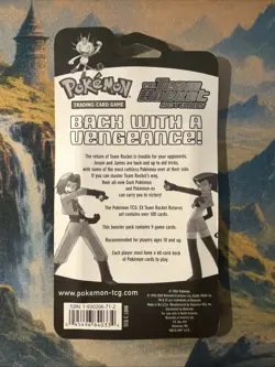 2004 Pokemon EX Team Rocket Returns Blister Booster Pack Sealed (Scyther Art) - Image 3