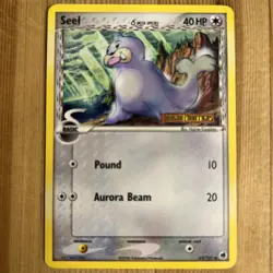 Pokemon TCG Seel 62/101 Ex Dragon Frontiers Reverse Holo Rare Stamped VLP - Image 1