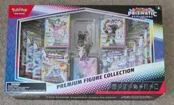 Pokemon Prismatic Evolutions Premium Figure Collection English SEALED New - Image 1