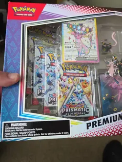 Pokemon Prismatic Evolutions Premium Figure Collection English SEALED New - Image 2
