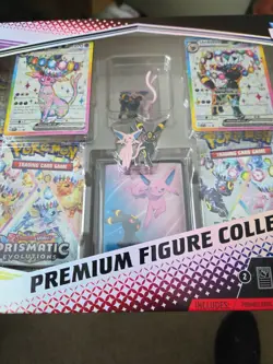 Pokemon Prismatic Evolutions Premium Figure Collection English SEALED New - Image 3