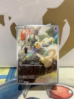 Cutiefly 172/162 Illustration Rare Pokemon TCG Temporal Forces NM - Image 1