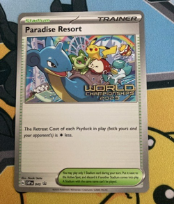 Pokemon 2023 World Championships English Paradise Resort SVP 045 Yokohama promo - Image 1