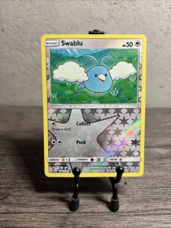 Swablu 56/70 Dragon Majesty Reverse Holo Common-Pokemon TCG-Fast Shipping-LP! - Image 1